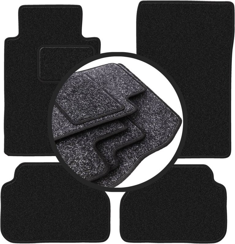 ANTHRA Autofußmatten für: Mercedes E W124 Coupé (1984-1997)