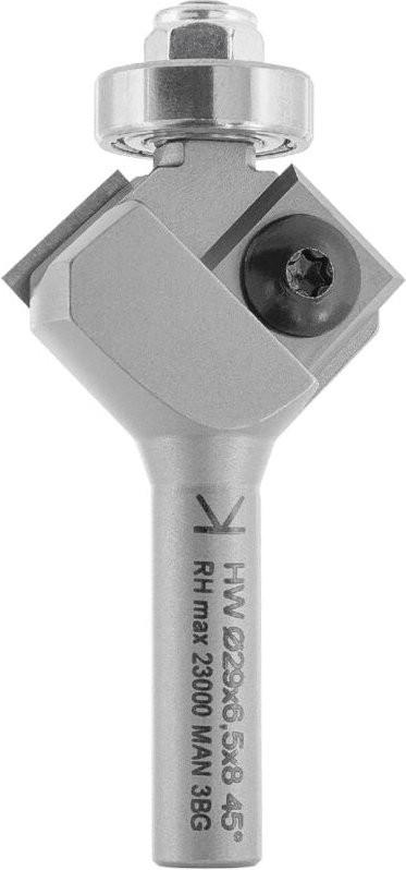 Ent European Norm Tools - ent Wendeplatten Fasefräser 45 Grad