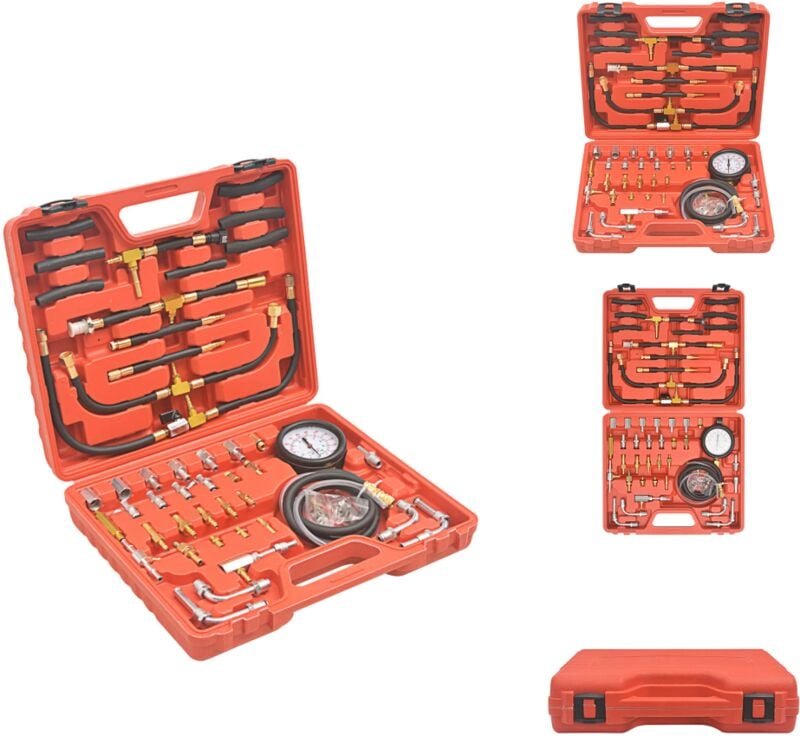 Druckprüfer-Set für Kraftstoffeinspritzung - Kraftstoffeinspritzdruckprüfung - Autowerkzeug - Autoreparatur - Diagnoseto...