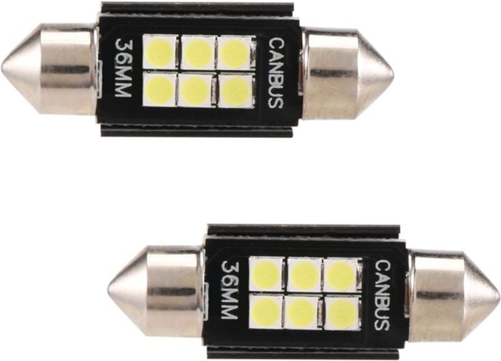 Tlily - Extrem 400 Lumen 3020 Chipsatz Canbus Fehlerfreie LED-Lampen für Innenbeleuchtung Des Autos, Freundlicher Genehm...