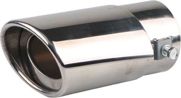 Cyslmuk - Auspuffendrohr, Autoinnenauspuff Edelstahl Universal-Auspuffendrohr Schalldämpfer Auspuffauslass