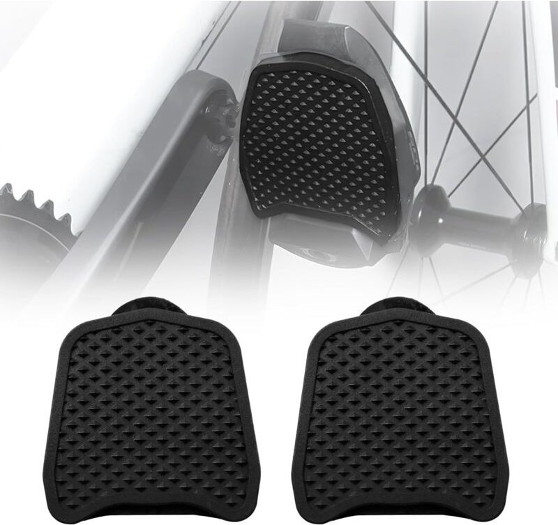 Adapter für Cleat-Pedale, Fahrradpedale, verwandelt automatische Fahrradpedale in Plattformpedale, keine Schuhplatten er...