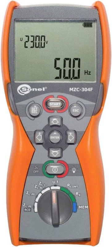 Thumbnail - Sonel MZC-304 f Installationstester
