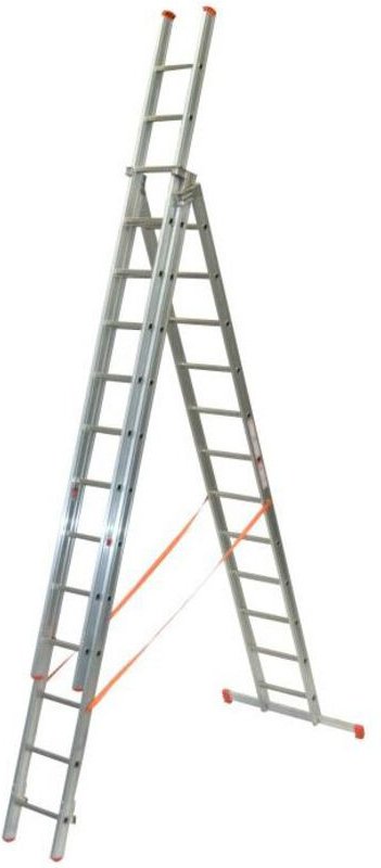 Verwandlungsleiter FACAL PRO 3x12 max. Arbeitshöhe 9,8 m GENIA - G380-3