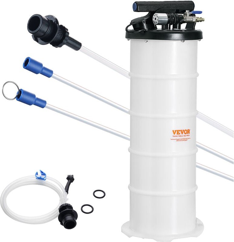 Thumbnail - Mophorn - vevor Ölabsaugpumpe 6,5L Manuell Pneumatisch Ölabsauggerät 0,4–0,8 MPa Ölwechselpumpe Auto Absaugpumpe Handpum...