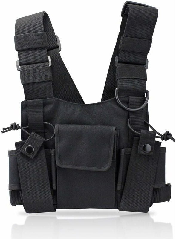 Odipie - Brusttasche für Funkgeräte, Walkie-Talkies, Nylon-Gurttaschen, Rucksäcke, Holster für Funkgeräte, Tragetasche, ...