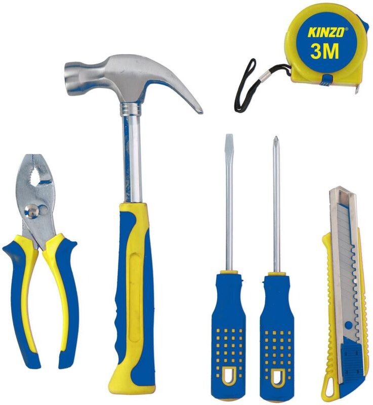 Werkzeugsatz haushalt - 6 teile