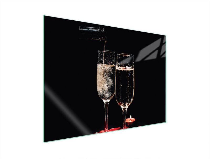 GLASSCHUTZPLATTE FÜR HERD 70x52 WEIN