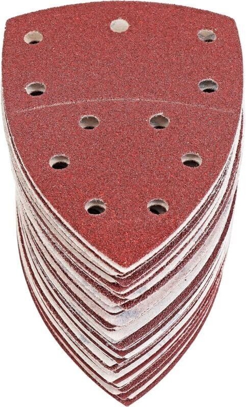 YMYNY 60 Dreieck-Schleifblätter Dreieckschleifpapier Maus Deltaschleifer, 105 x 152 mm, Körnung P40/60/80/120/180/240