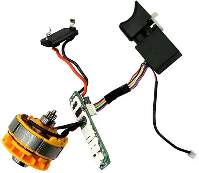 Thumbnail - 16,8 v 12 Zähne bürstenloser elektrischer Bohrer Montage Motorsteuerplatine Schalter Zwei Geschwindigkeitsmodell Elektro...