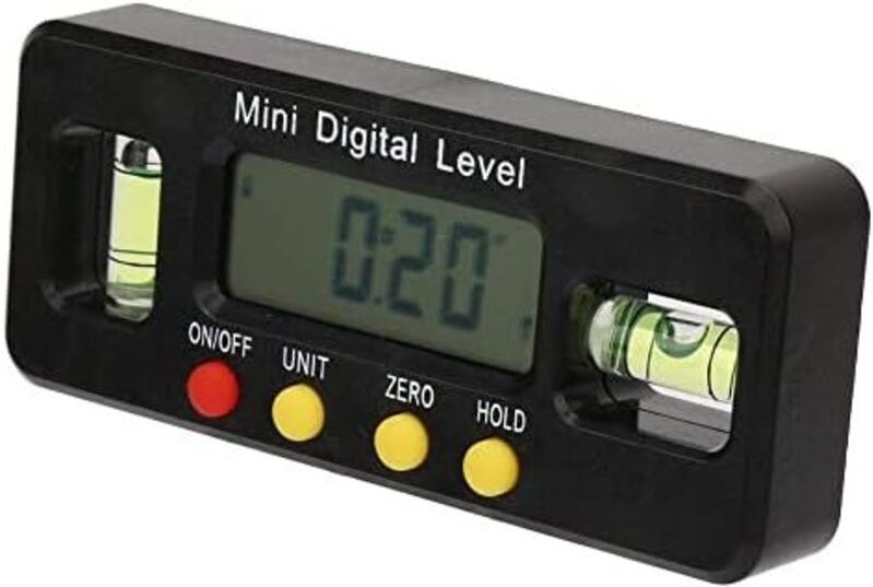 Mini Digitaler Winkelmesser 360 Grad Neigungsmesser Magnetischer Neigungsmesser Zum Messen von Winkeln unter 100 mm