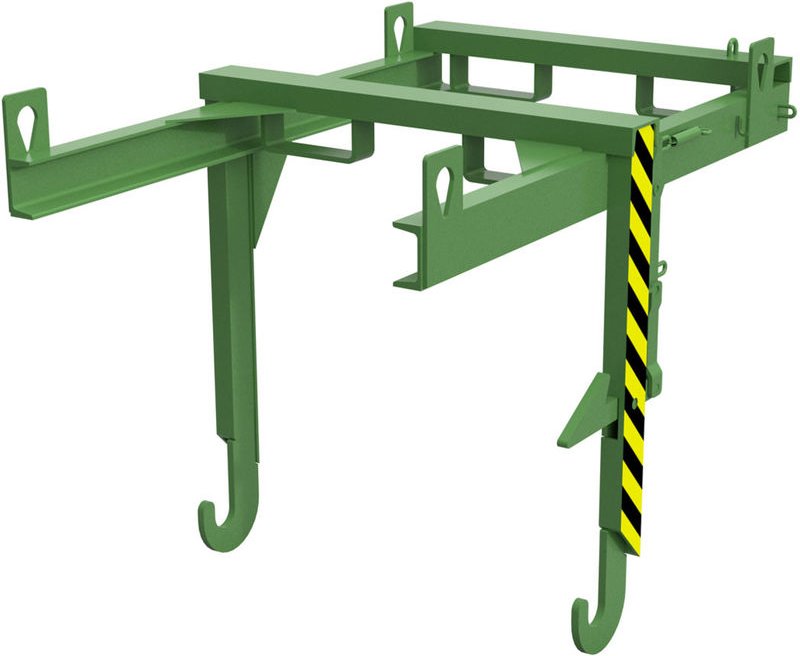 Bauer Traverse für Stapelkipper BKT 55, lackiert, Resedagrün