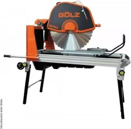 Elektrische Tischkreissäge MS700A 230V 2.2KWH 50 h + 1 Sägeblatt CT30 700MM Golz 2897002020