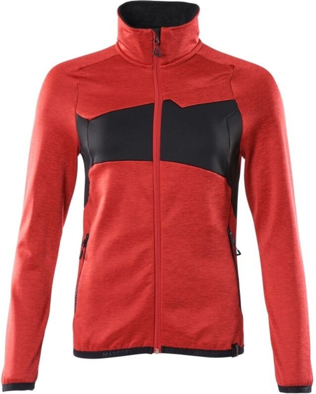 Mascot ACCELERATE Fleecepullover 18153 mit Reißverschluss Damen Gr. XS verkehrsrot/schwarz