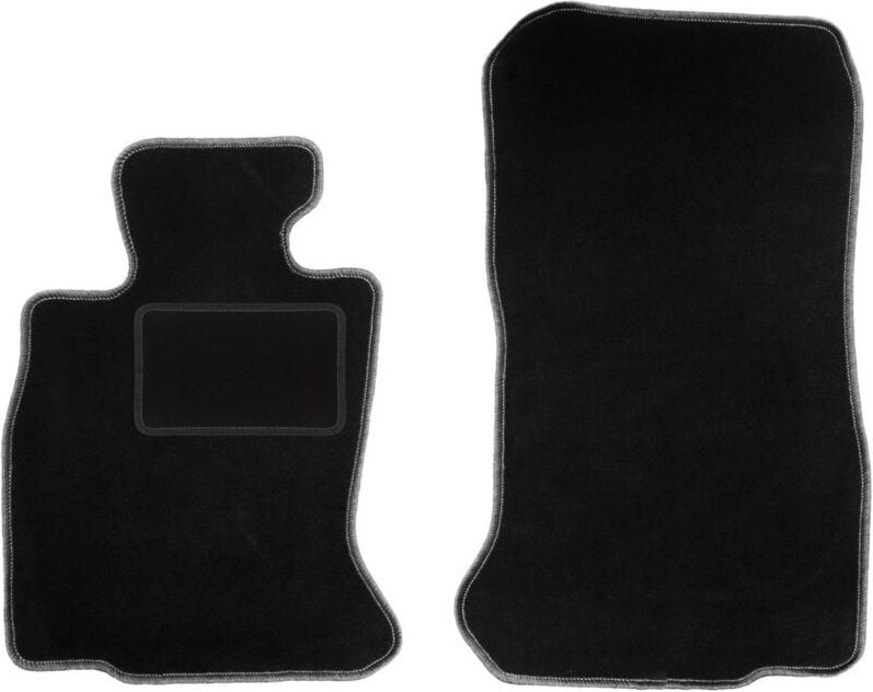 Vordere Matten schwarz für: BMW 6 F06 Gran Coupé (2012-2019)
