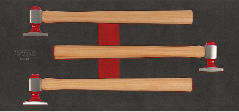 Karosserie-Dellenreparaturset, 3 Stück