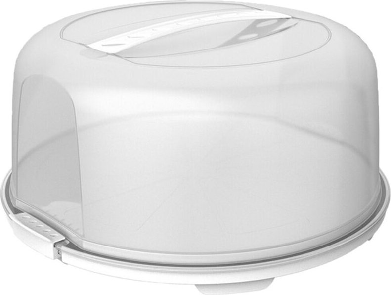 Unbekannt - Rotho Tortenglocke Fresh hoch weiß 35,5 x 34,5 x 16,5 cm (l x b x h) Tortenglocke