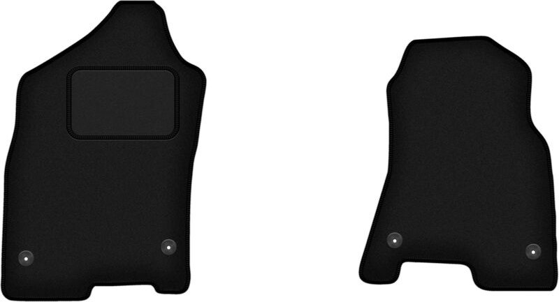 Vordere Matten schwarz für: Dodge RAM 1500 lang (2019)