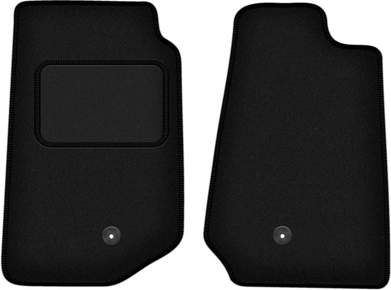 Vordere Matten schwarz für: Jeep Wrangler III JK Offroad (2006-2017)