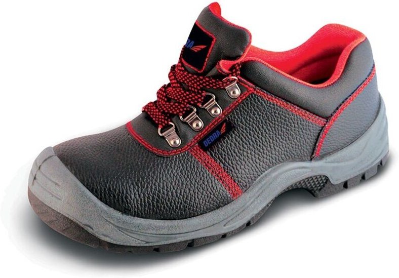 DEDRA Sicherheitsschuhe S1P SRC - Leder - 42