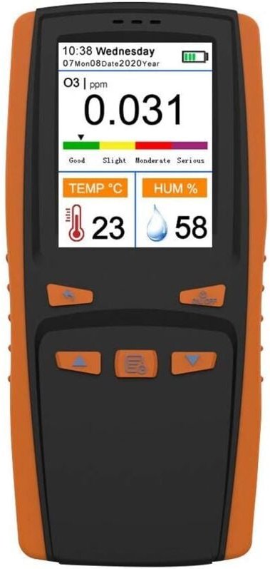 Tragbarer Ozonanalysator, multifunktionales Ozonmessgerät zur Erkennung von Luftverschmutzung