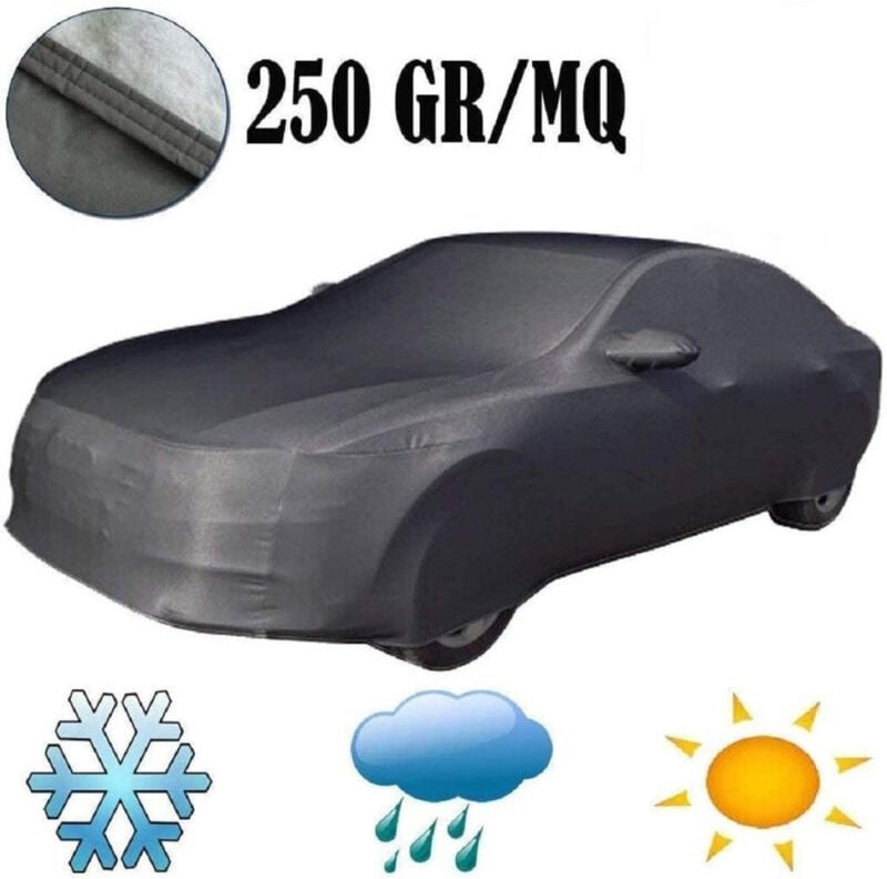 Trade Shop - telo auto impermeabile copri macchina copertura anti pioggia sole resistierung - xl