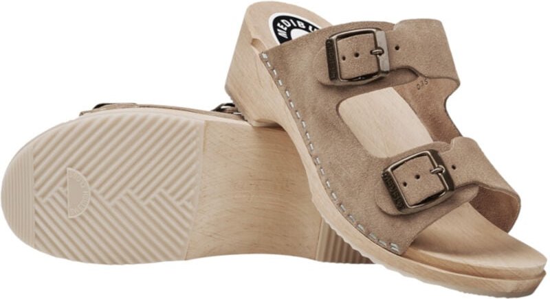 Gesundheitssandalen aus Holz für Damen mit orthopädischem Profil 37