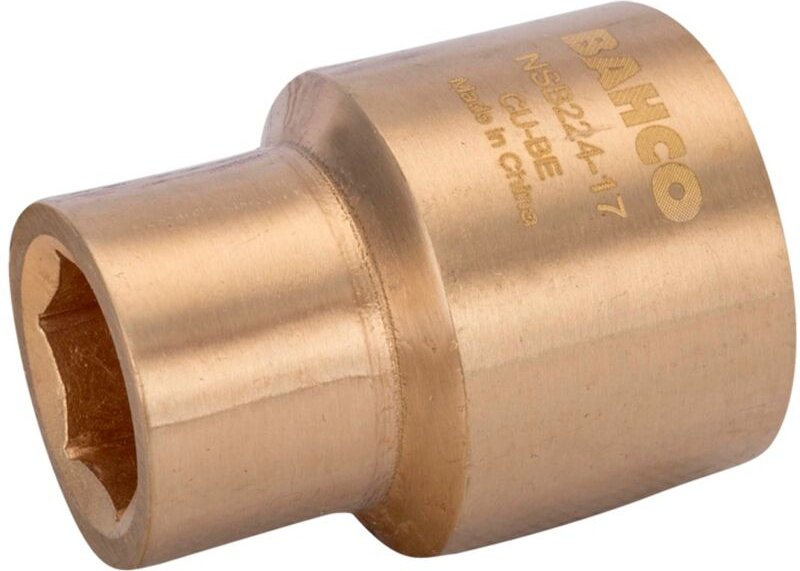 Bahco Steckschlüssel-Einsatz 3/4, funkenfrei, Berylliumkupfer, 46 mm