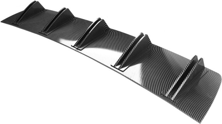 Thumbnail - Haifischflossen-Diffusor, Carbonfaser-Stil, universelles Auto-Heckstoßstangen-Chassis, Haifischflosse