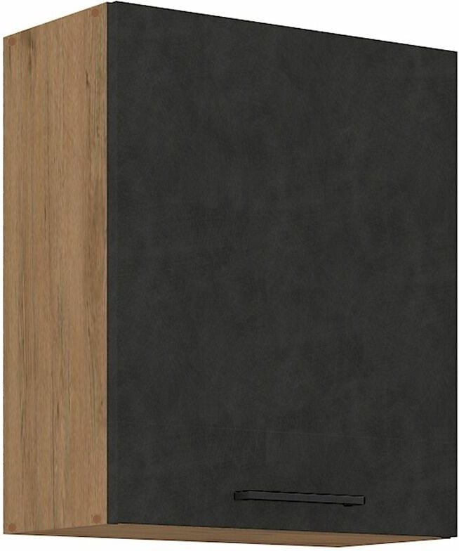 Vigo Hängeschrank 60 cm Eiche Lancelot Matera Grau Küchenzeile Küchenblock Küche