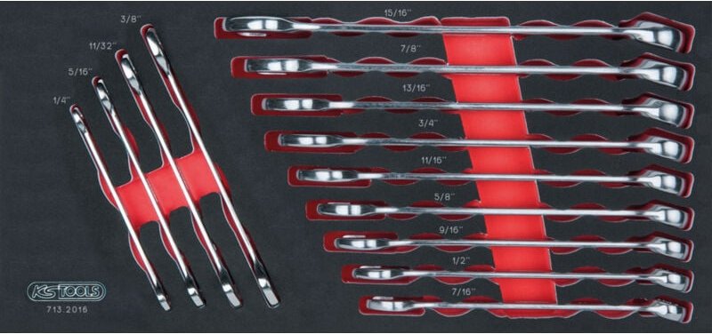 Ultimate® Ringmaulschlüsselmodul in Zoll, 13-teilig