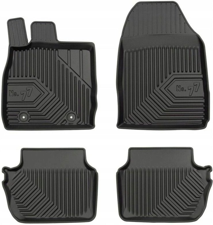 Thumbnail - Gummimatten Ford Fiesta Mk7 2008-2012 Kofferraum 77