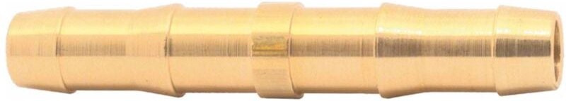Schlauchverbindungsrohr, für 13 mm Schlauch, Messing - Elmag