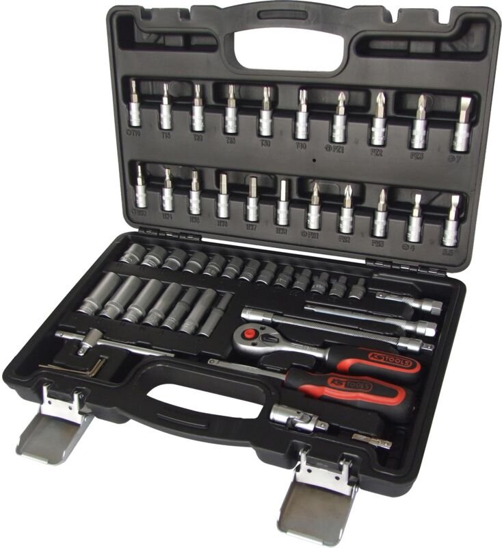 Ks Tools 1/4 Steckschlüssel-Satz, 53-tlg