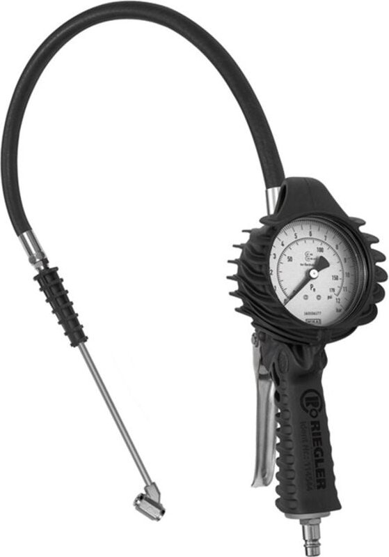 Riegler&co.kg - Riegler Stand.-Handreifenfüllmesser ts, Mano Durchmesser 80 mm, ungeeicht, 0-12 bar