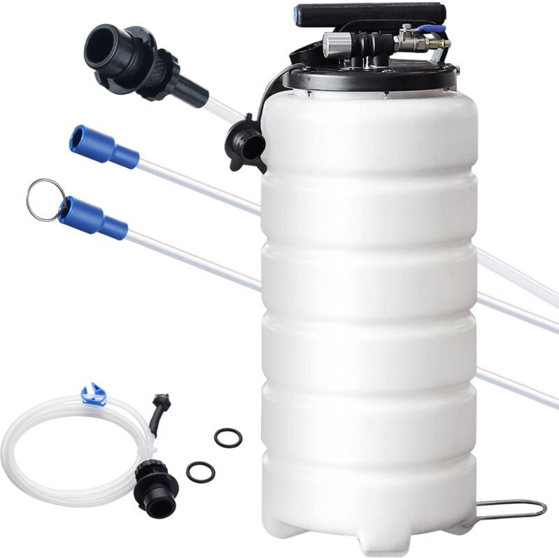 Thumbnail - Mophorn-Flüssigkeitsabsauger, 4 Gallonen (15 Liter), pneumatischer/manueller Ölwechsler-Vakuumabsauger mit Ölmessstab un...