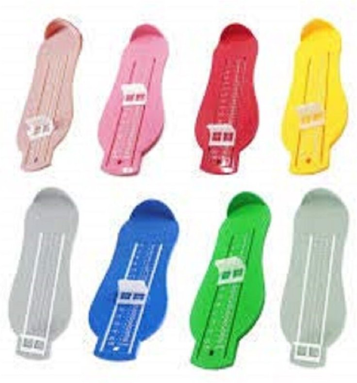 Trade Shop Traesio - Trade Shop - strument misuration für scarpe lunghezza 6-20 cm righello bimbi crescita -