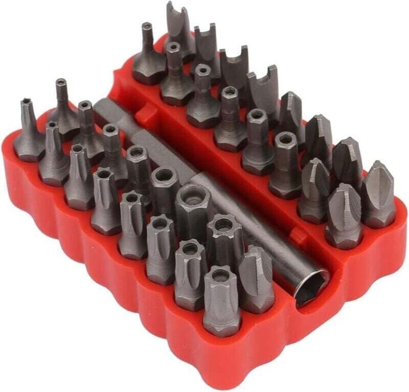 XVX - 33-teiliges verschleißfestes Hohlbit-Set, Hohlschraubendreher-Bits, Rotationswerkzeuge für Elektrofahrzeuge und LK...