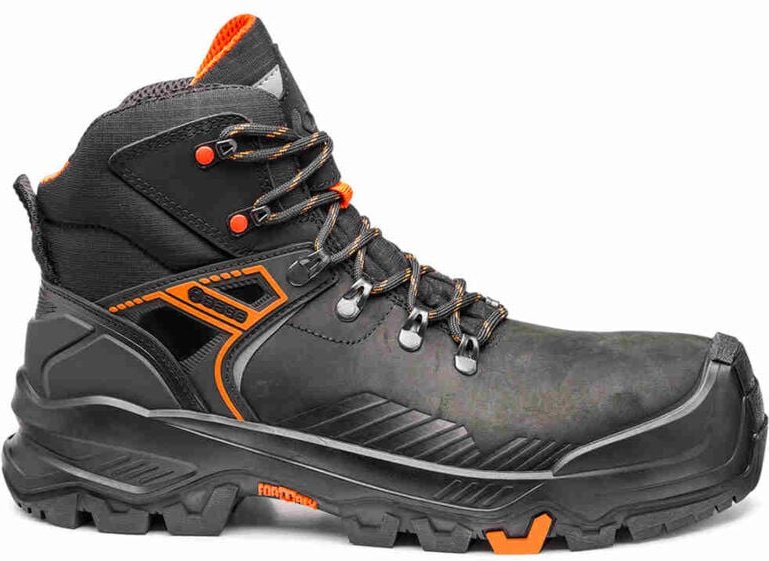 Base - T-Rex Mid B1601 S3 hro ci hi Sicherheitsschuhe - 42 eu - Schwarz / Orange