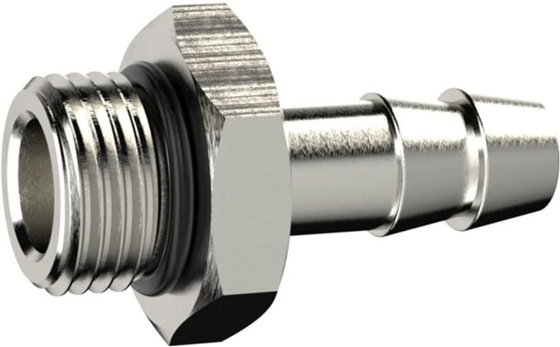 Einschraubschlauchtülle, O-Ring, g 1/2, Schlauch lw 13, ms vern. - Riegler