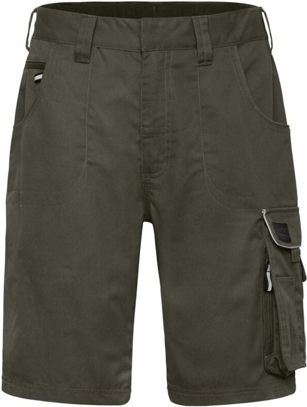 James & Nicholson Workwear Bermuda Solid JN880 Gr. 60 olive