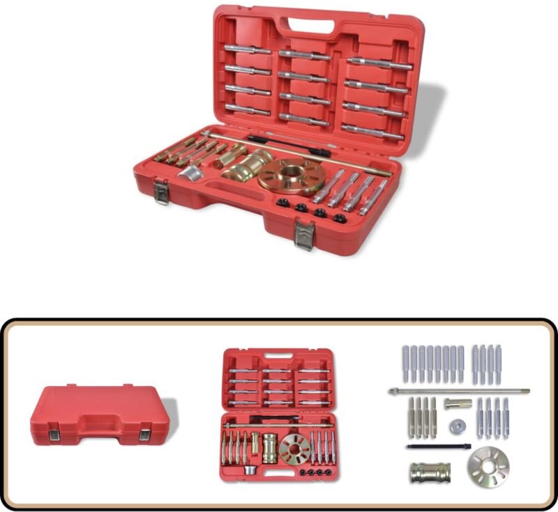 30-tlg. Radnaben-Abzieher-Satz - Radnaben Abziehen - Autowerkstatt - Werkzeugset - Fahrzeugreparatur - Bremsen