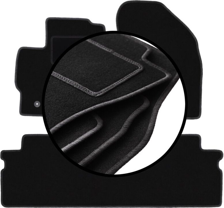 Veloursmatten-Satz für: Toyota Verso Minivan (2009-2013)