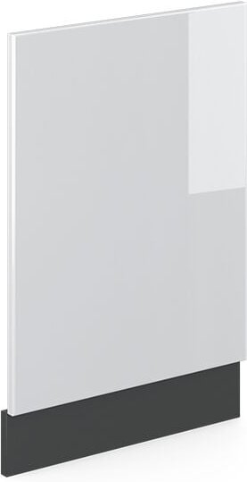 Frontblende R-Line, Weiß Hochglanz, 45 cm ohne Arbeitsplatte Vicco