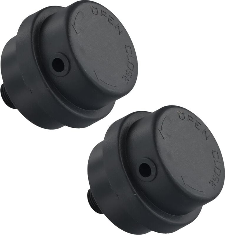 7 × 7 × 7 cm) (13 mm) 2er-Pack Luftfilter-Kompressor-Schalldämpfer-Ersatzteile, schwarzer Luftkompressor-Filter zur Gerä...