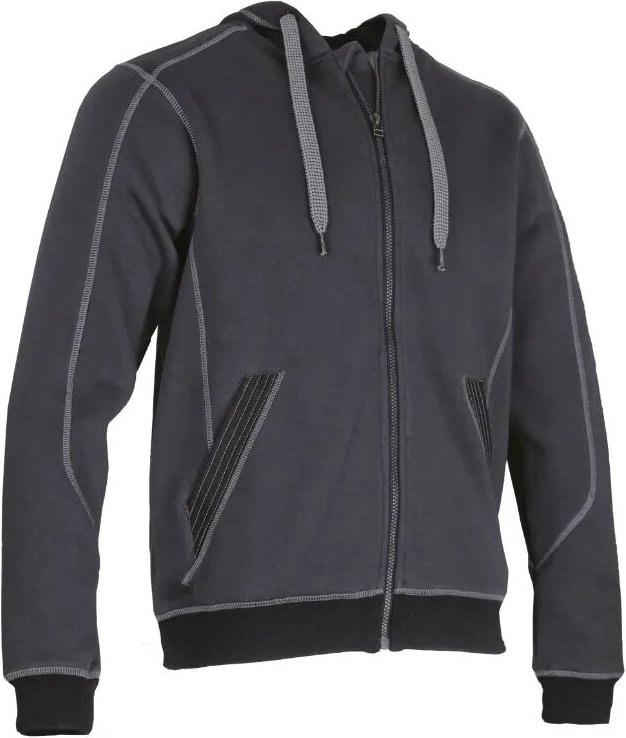 LMA - Kapuzen-Sweatshirt mit Reißverschluss charpente - Größe xxxl - 8048