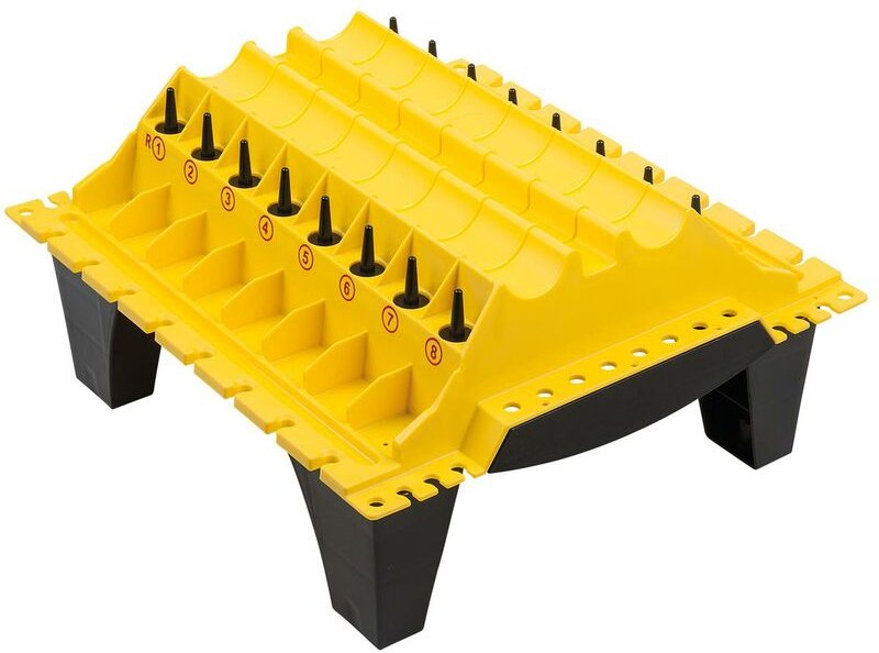 Teilablage für Zylinderkopf-Komponenten