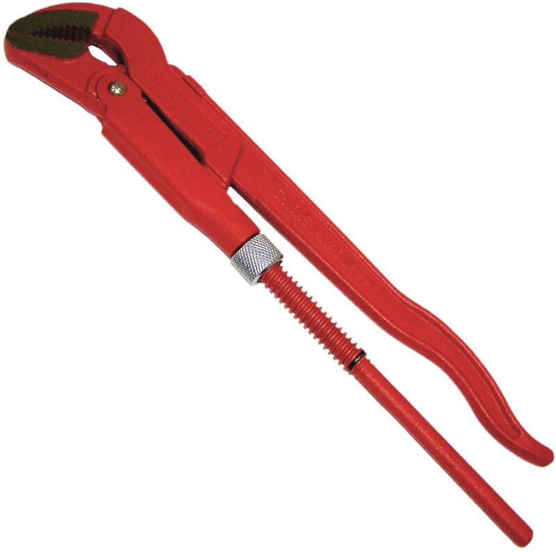 Trade Shop - ROHRZANGE SCHWEDISCHE ROHRZANGE 1" CHROM-VANADIUM 45°-SCHNabelschlüssel -