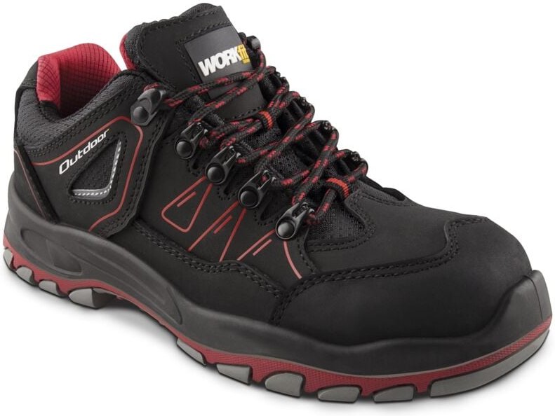 Outdoor-Sicherheitsschuh S3 src Rot Nr. 47 - Workfit