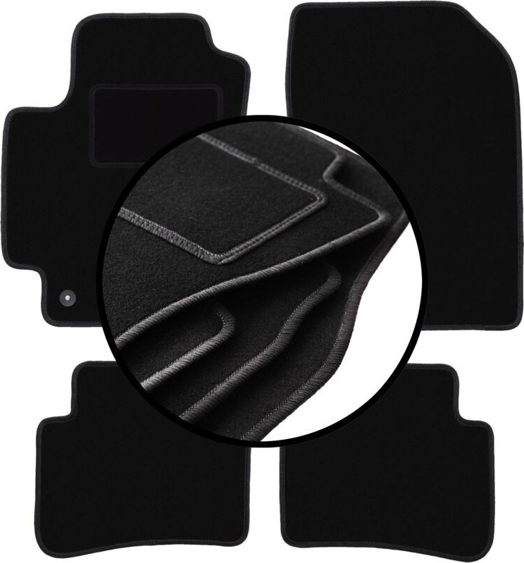 Komplettset Veloursmatten für: Kia Stonic Crossover (2017-)